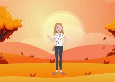 Autumn Cartoon Scene | Popular Media