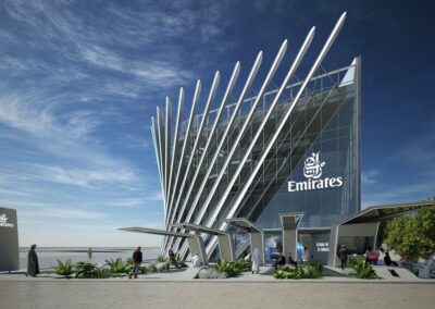 The Emirates Pavilion at Expo 2020 Dubai | Emirates Airline