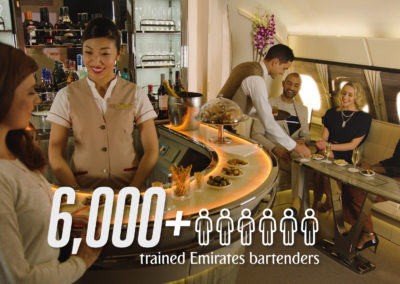 9 Facts about the A380 Onboard Lounge | Emirates Airline