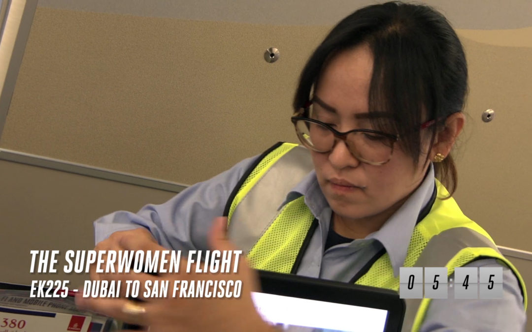 Emirates’ Superwomen Airbus A380 Flight to San Francisco | Emirates Airline